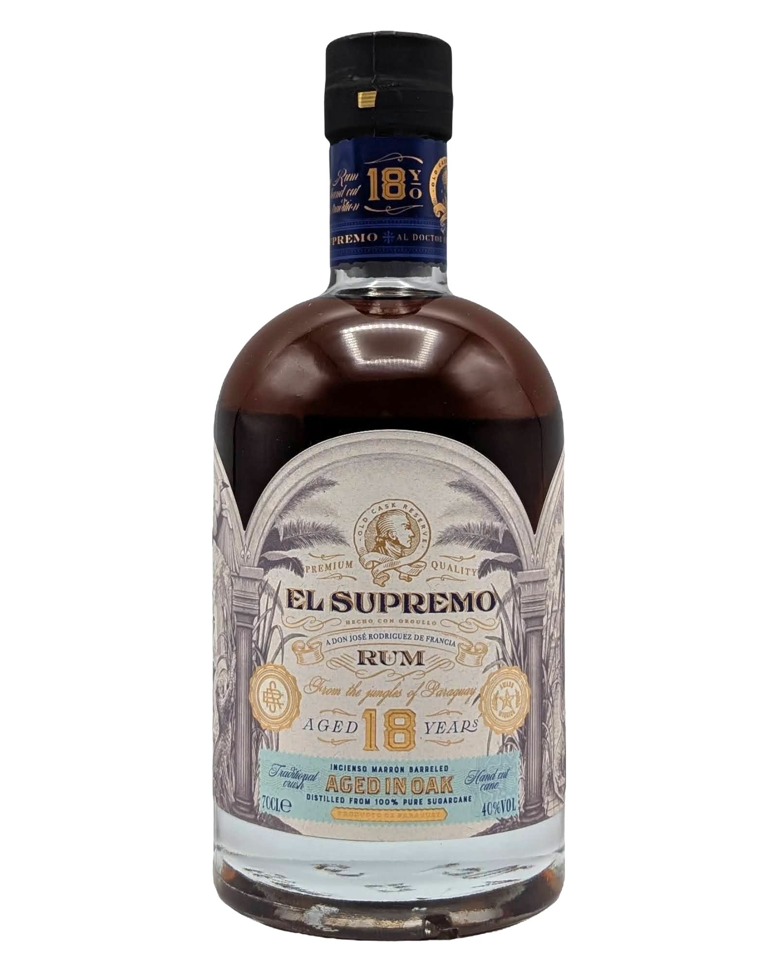 El Supremo 18 Year Old Paraguay Rum