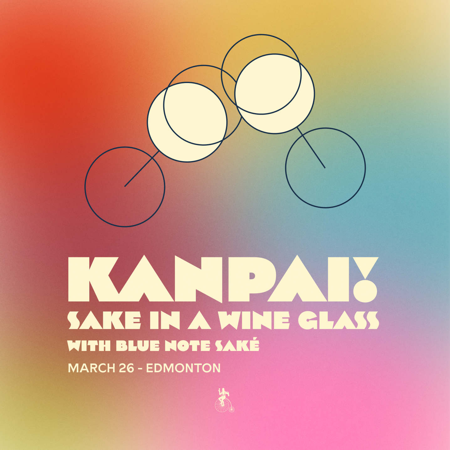 Kanpai! Sake in a Wine Glass with Blue Note Sake