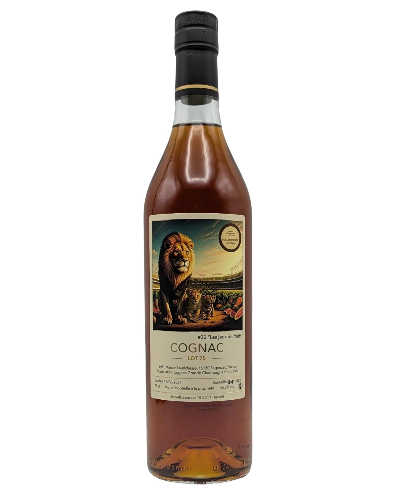 Malternative Cognac Lot 75 Grande Champagne Laurichesse