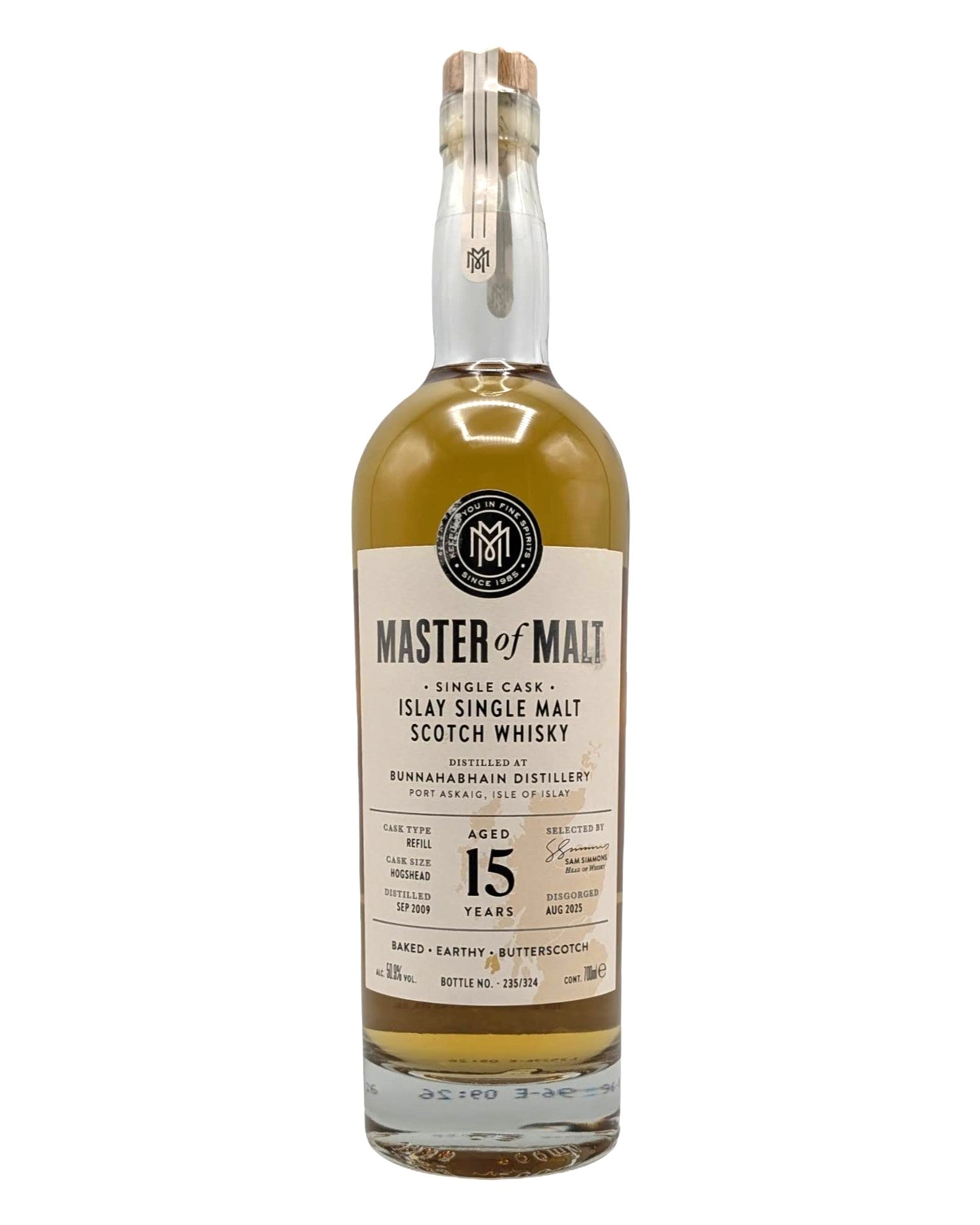 Master of Malt Bunnahabhain 15 Year Old (2009)