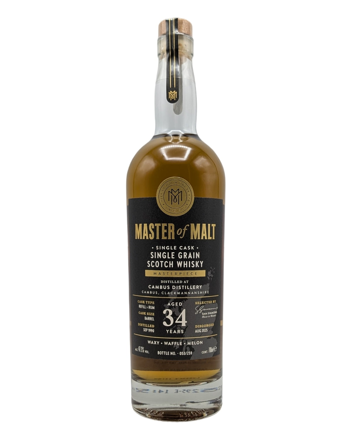 Master of Malt Cambus Grain 34 Year (1990)