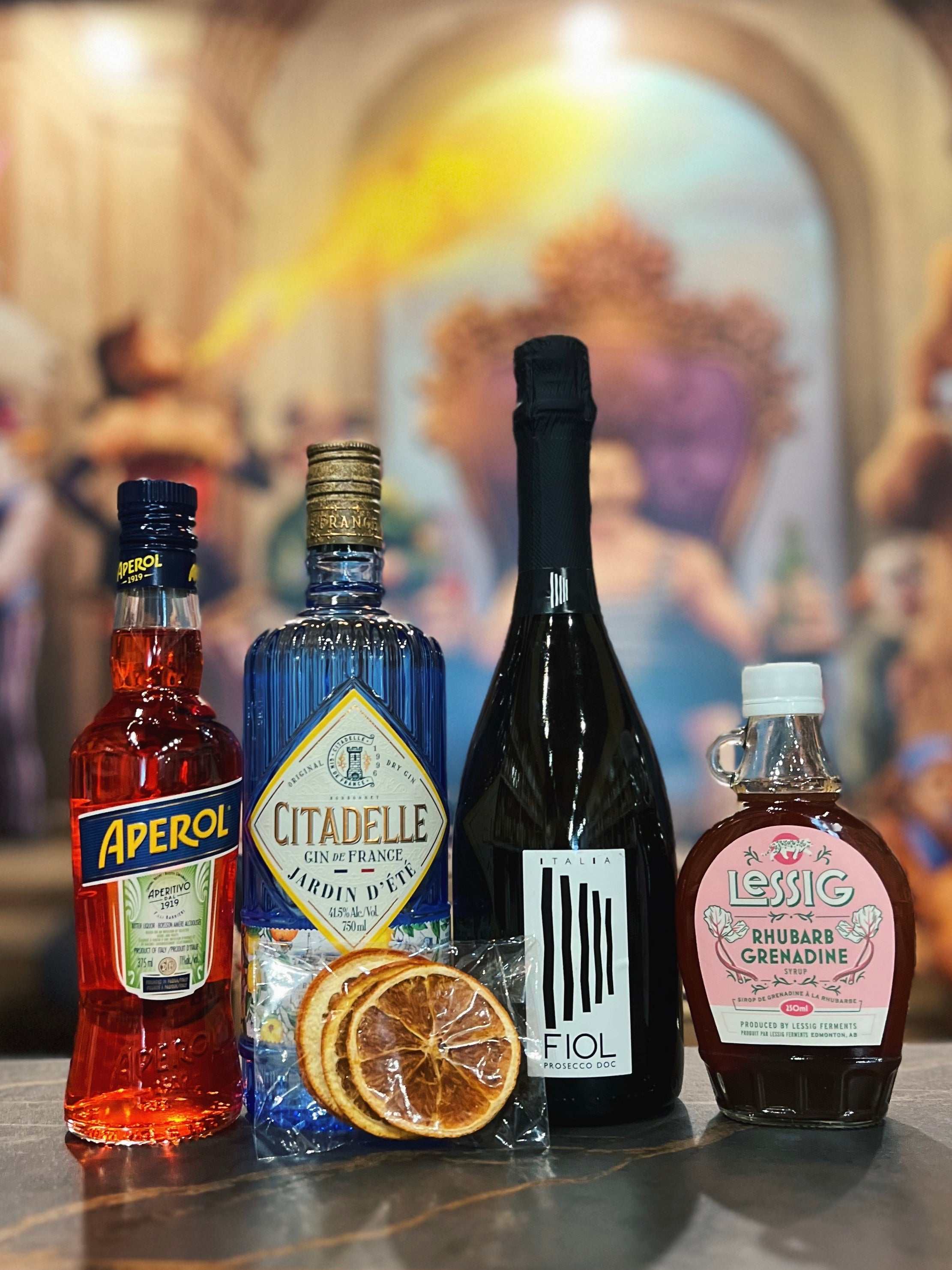 Rhubarb Spritz