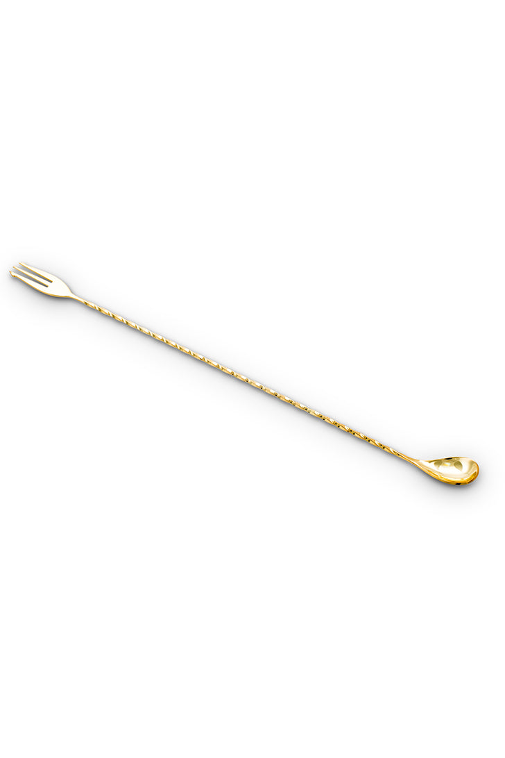 Spoon Trident 40Cm Gold
