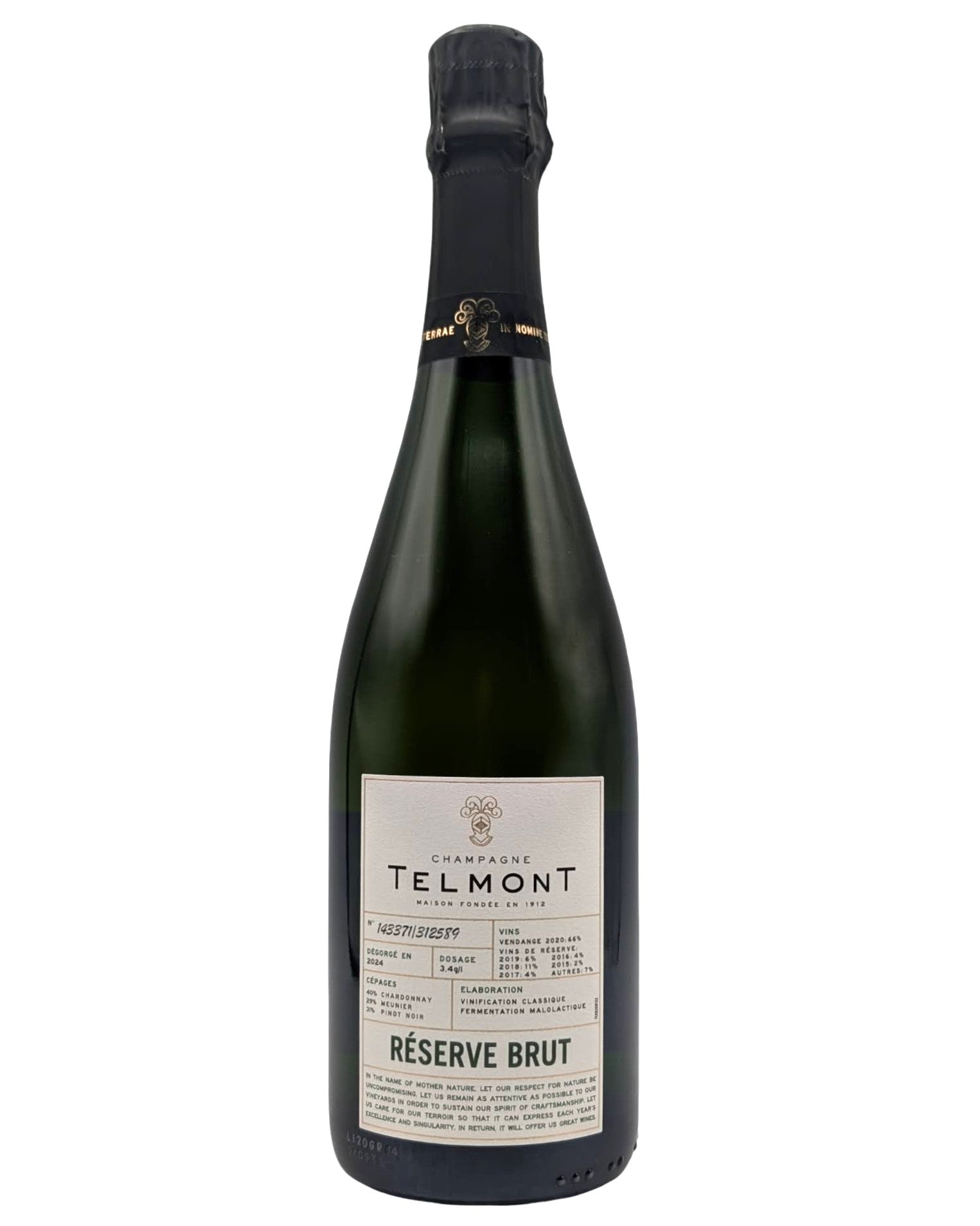 Telmont Reserve Brut Champagne