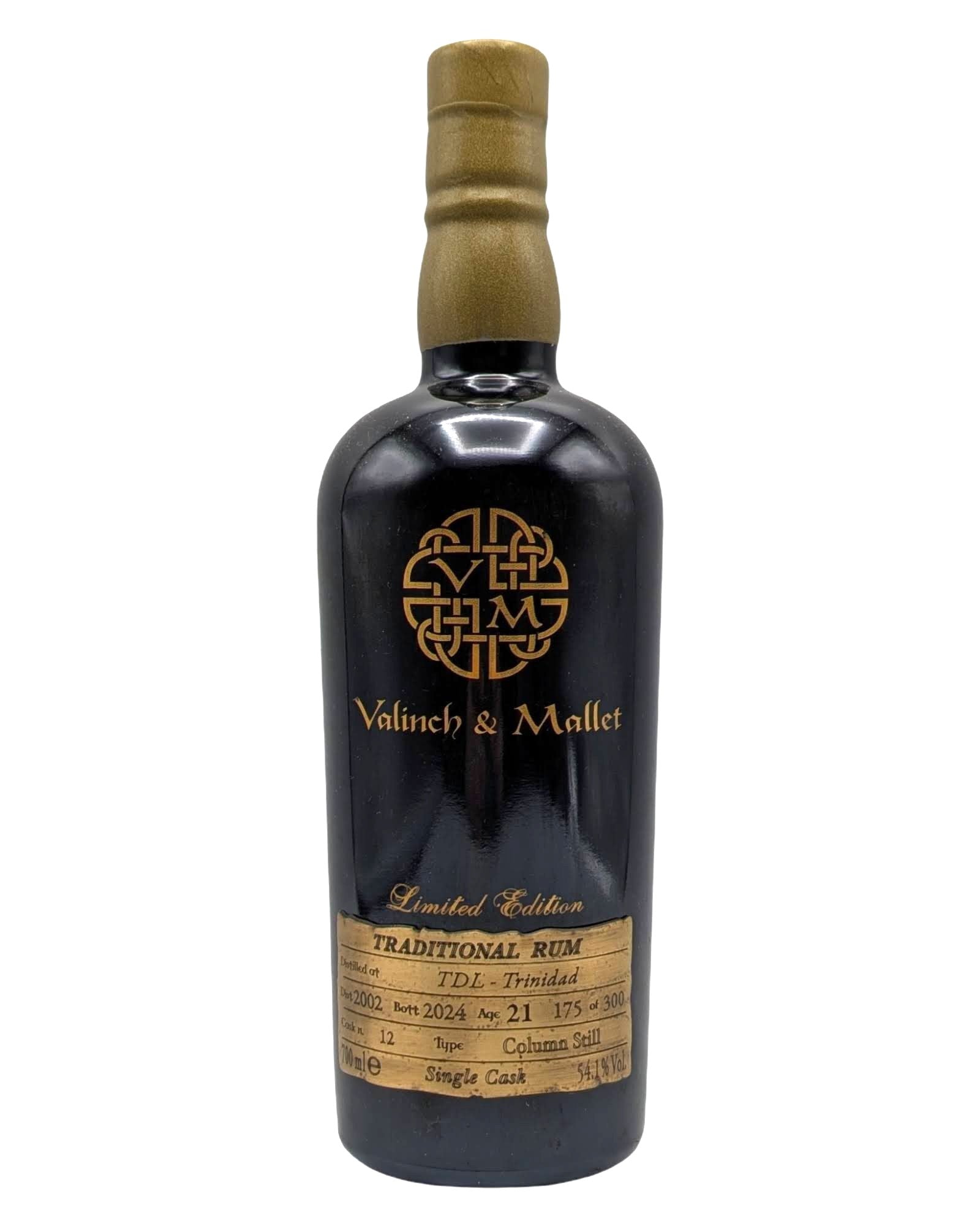 Valinch & Mallet Trinidad 21 Year Rum