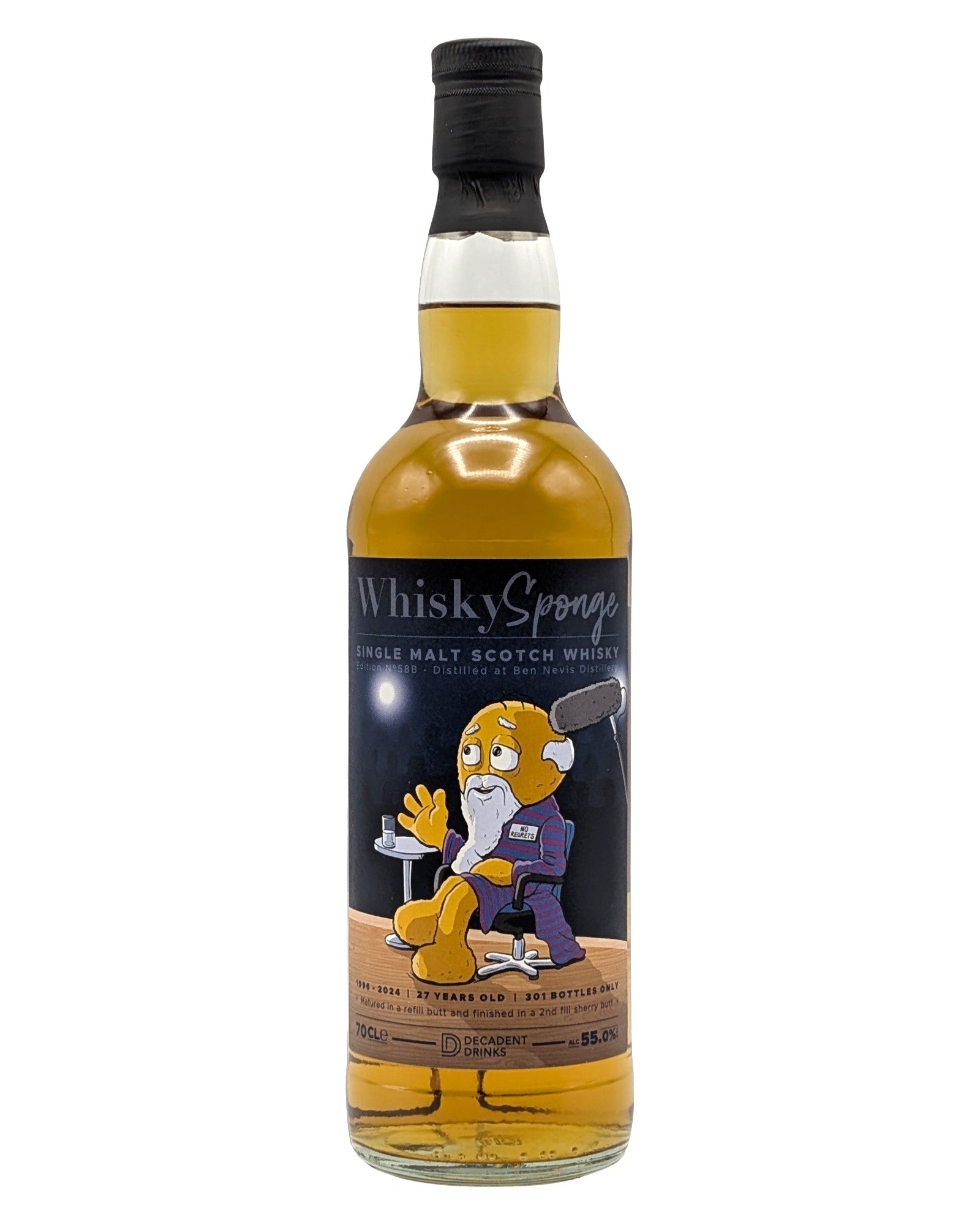 Whisky Sponge Ben Nevis 1996 58B