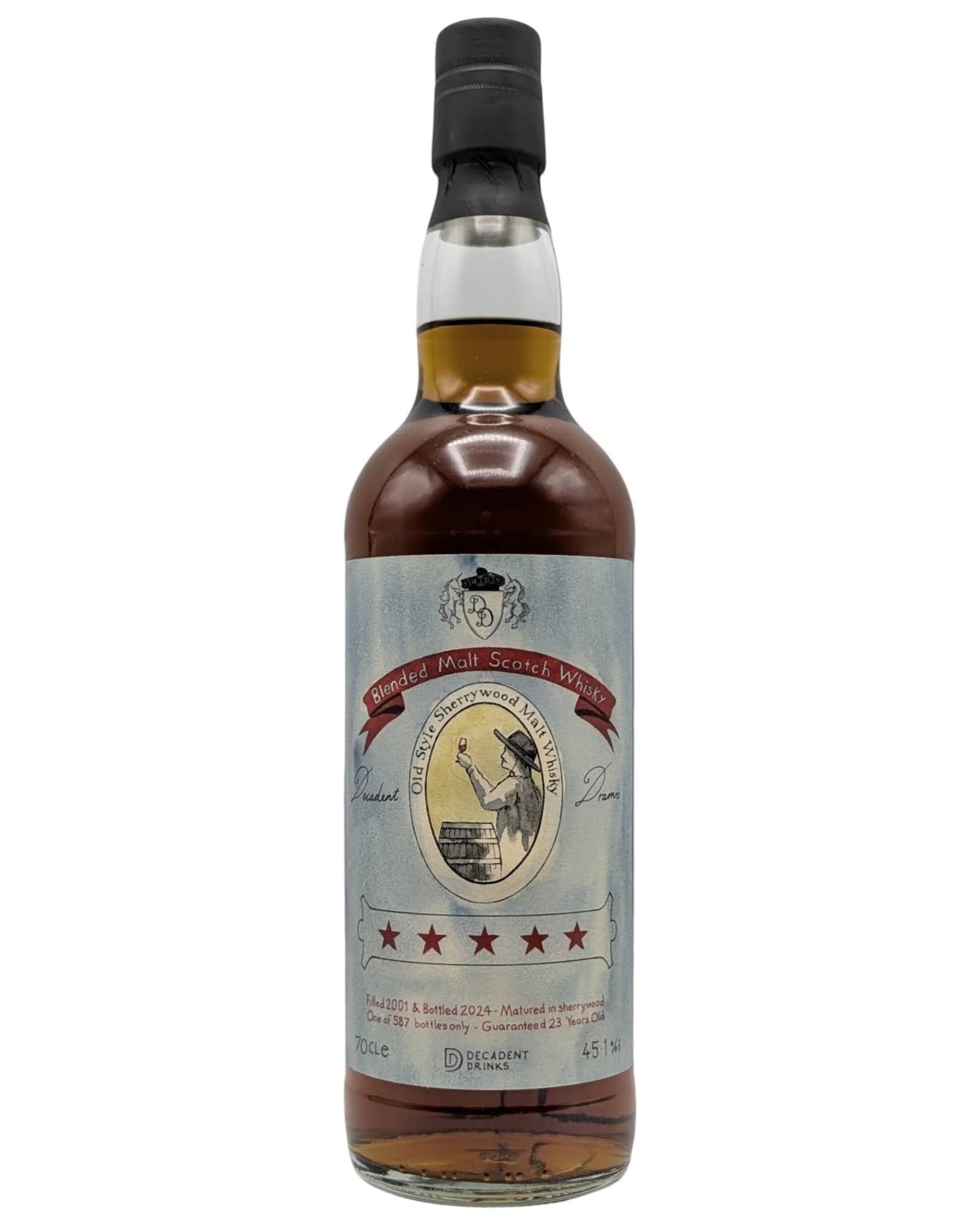 Whisky Sponge Decadent Drams Blended Malt 23 Year