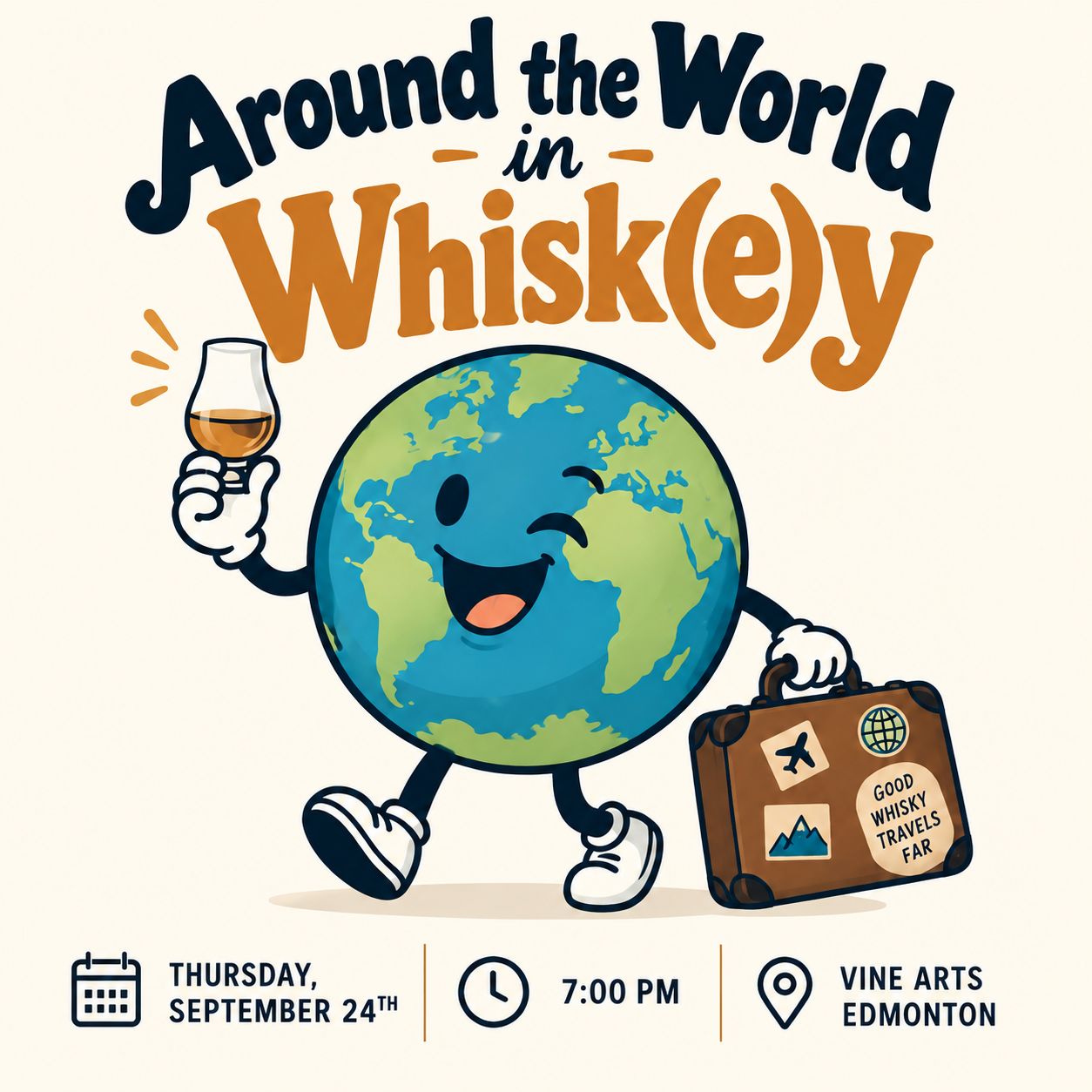 Around the World in Whisk(e)y - Sept. 24th - Edmonton