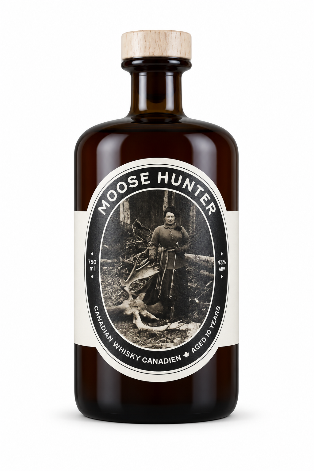 Moose Hunter Canadian Whisky — 750 ml