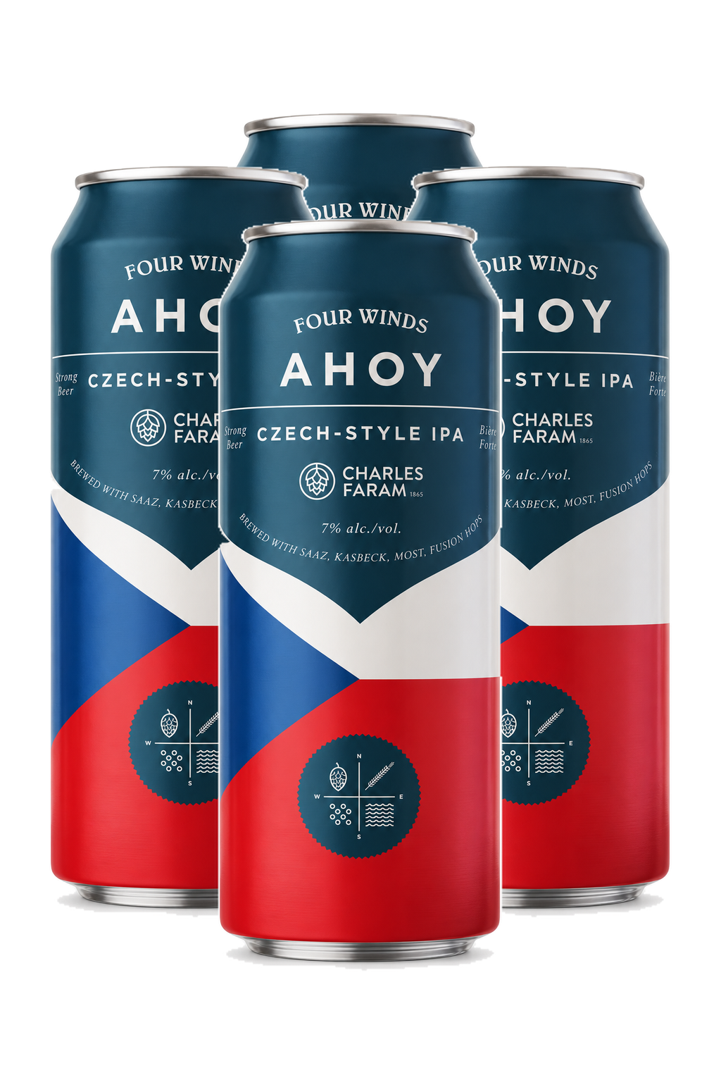Four Winds Ahoy Czech IPA — 4 x 473 ml