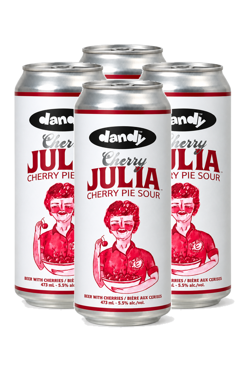 Dandy Julia Cherry Sour — 4 x 473 ml