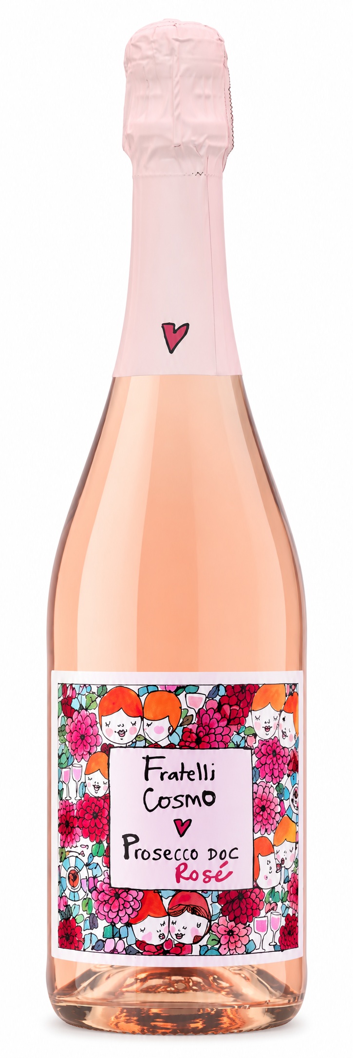 Bellenda Prosecco Rose Fratelli Cosmo — 750 ml