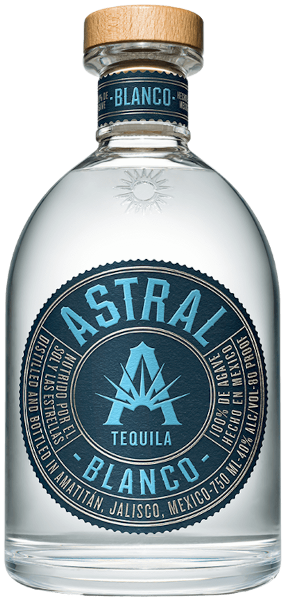 Astral Blanco Tequila product bottle