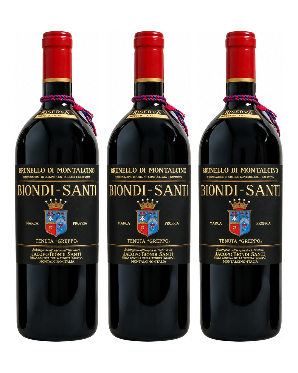 Biondi-Santi — Biondi Santi Riserva 06-07-08, 3 × 750 ml