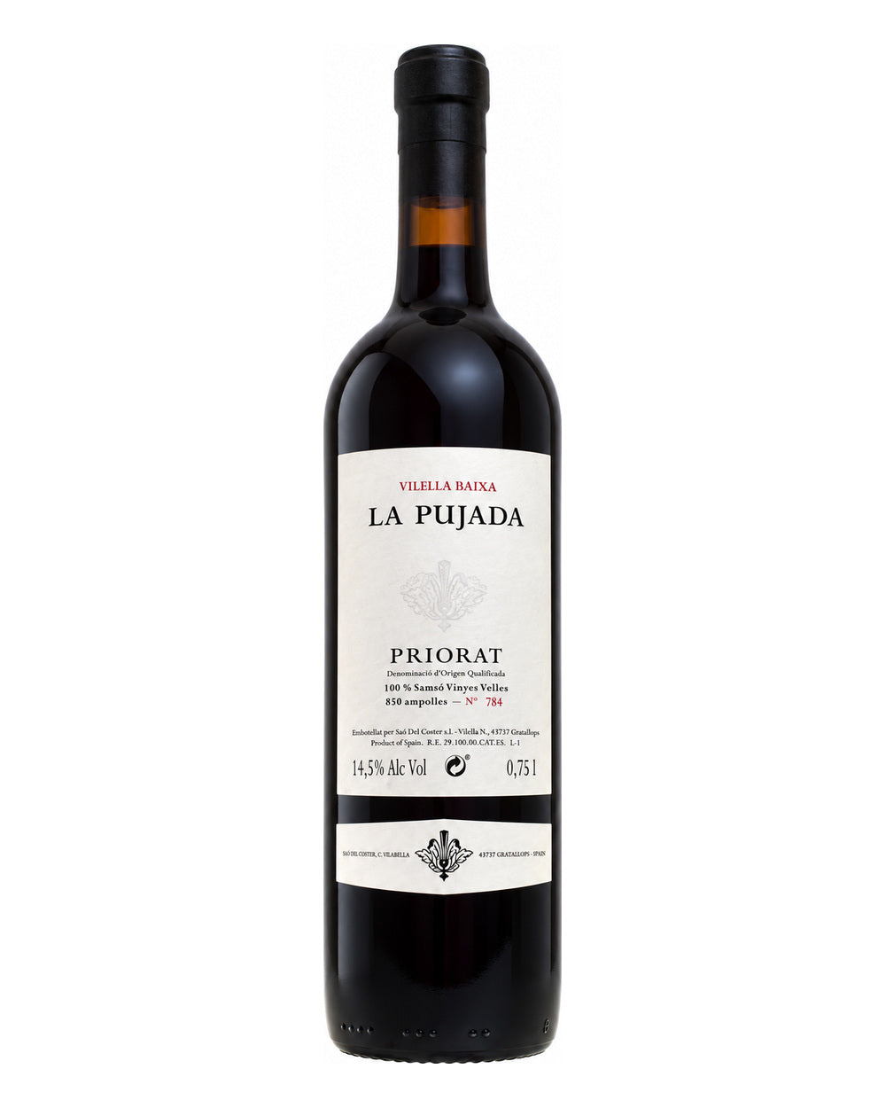 Saó del Coster — Sao Del Coster - La Pujada 2014, 750 ml