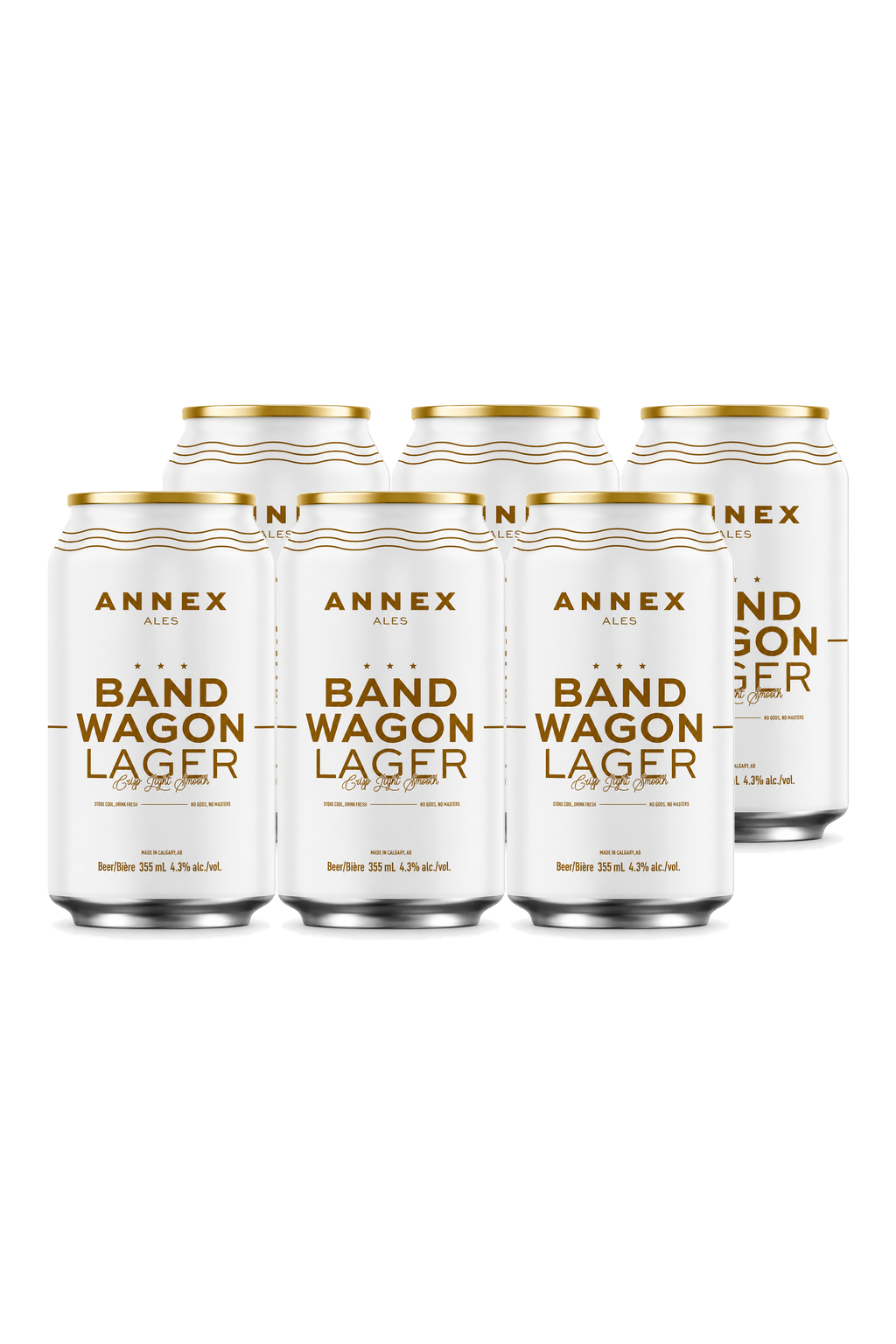 Annex Ale Band Wagon Lager CLS — 6 x 355 ml