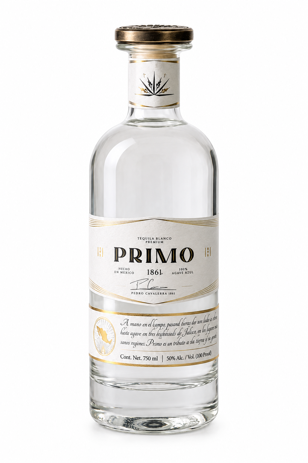 Tequila Primo 1861 Blanco High Proof