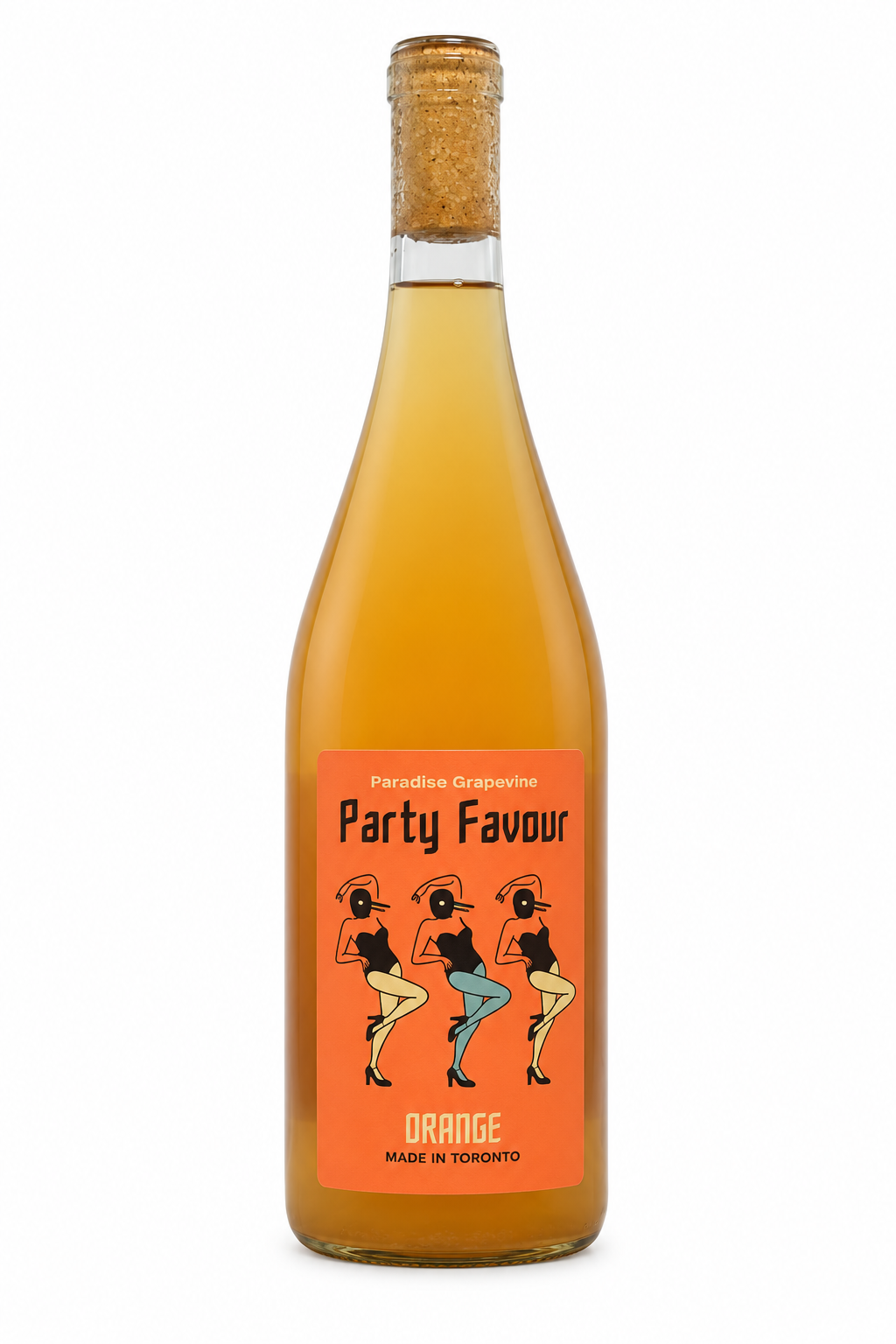 Paradise Grapevine Party Favour Orange — single bottle