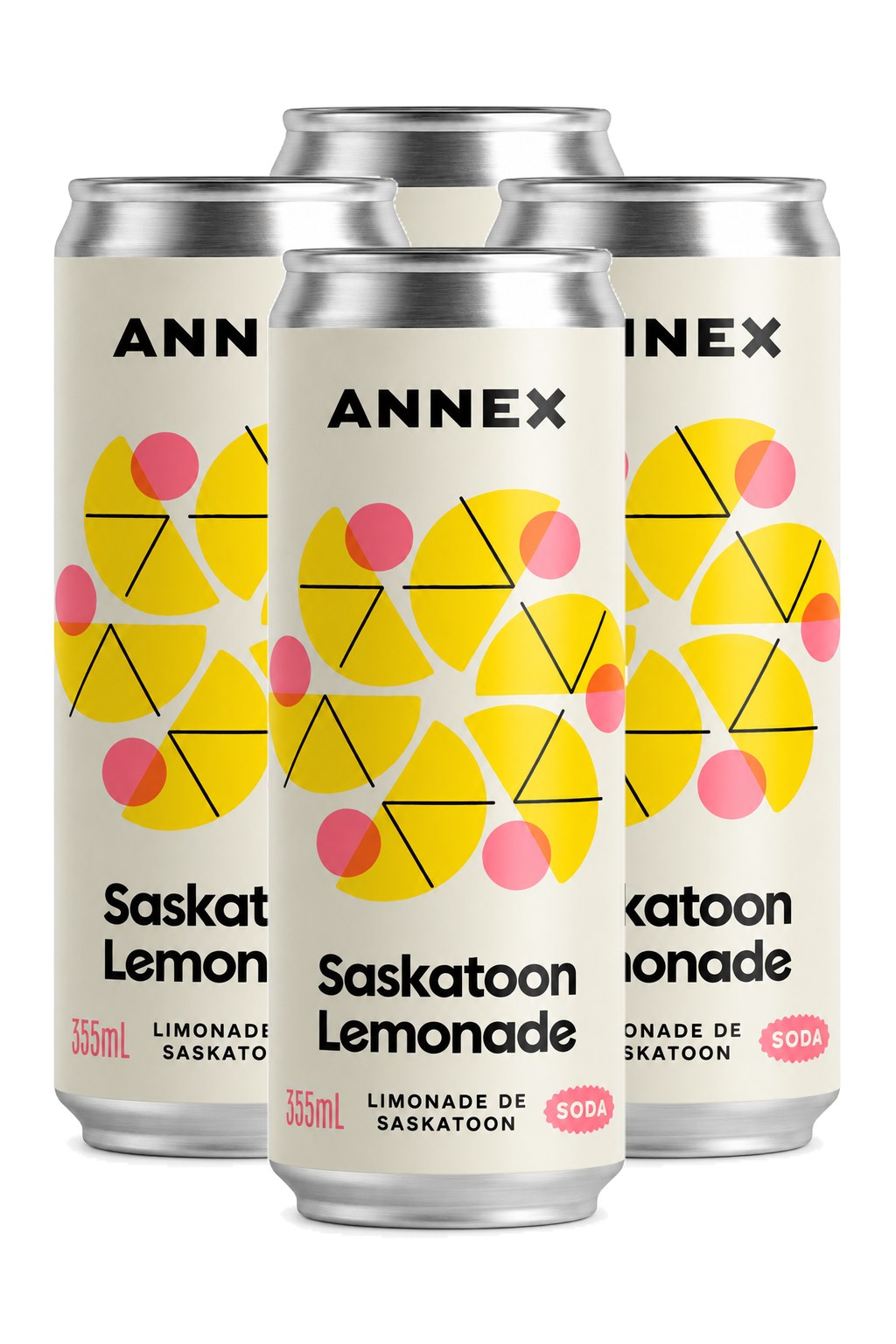 Annex Saskatoon Lemonade 4x355mL — 4 x 355 ml