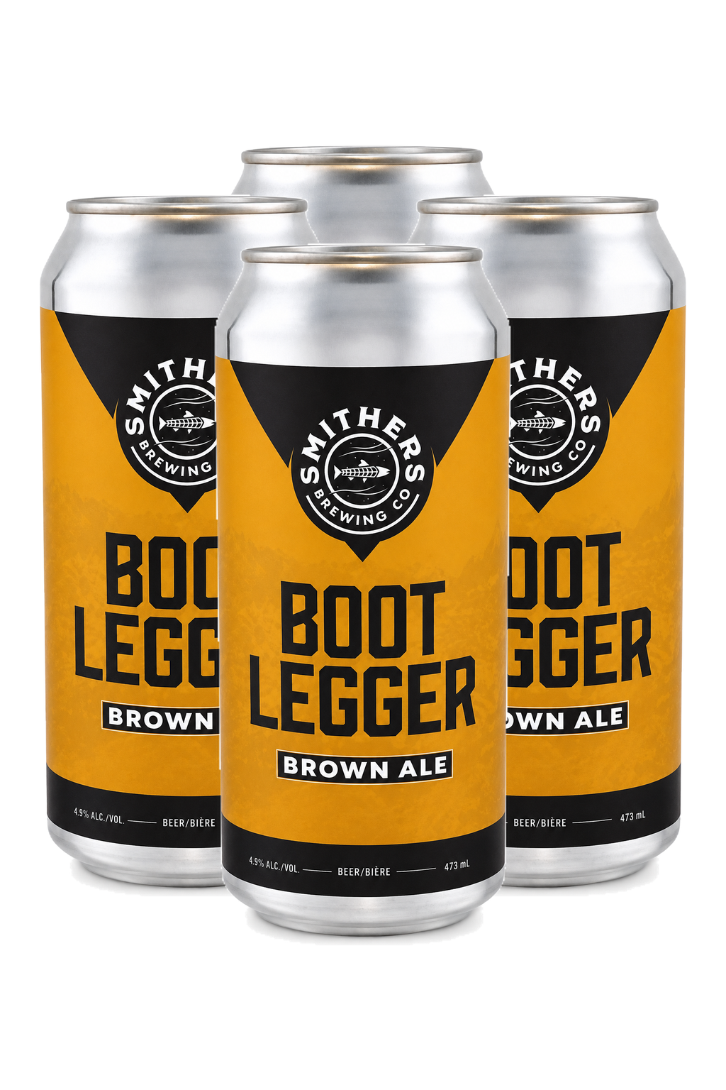 Smithers Brewing Bootlegger Brown Ale — 4 x 473 ml