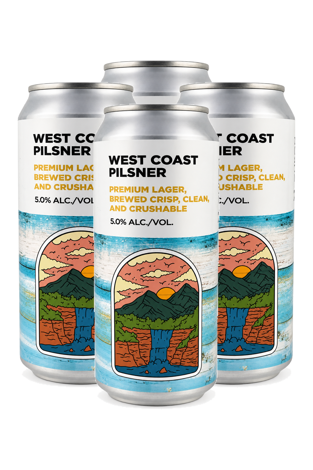 Yukon Brewing West Coast Pilsner — 4 x 473 ml