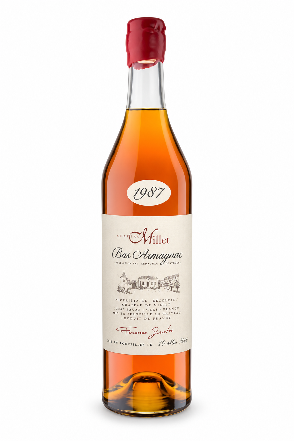 Chateau de Millet Armagnac 1987