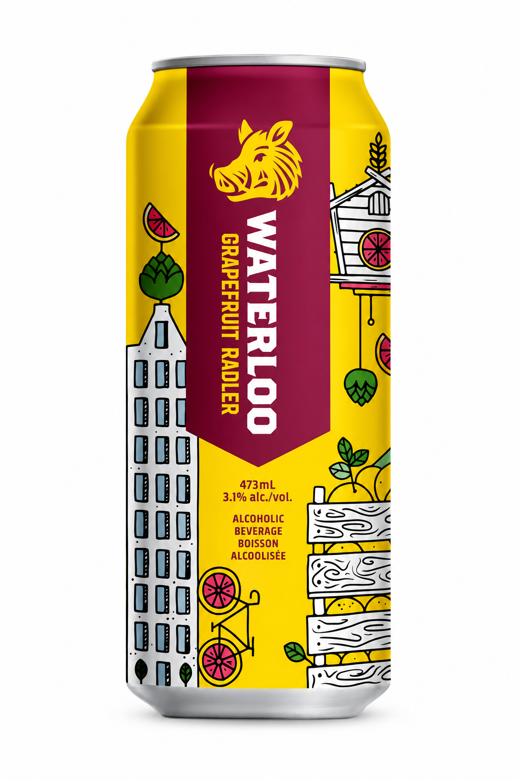 Waterloo Grapefruit Radler