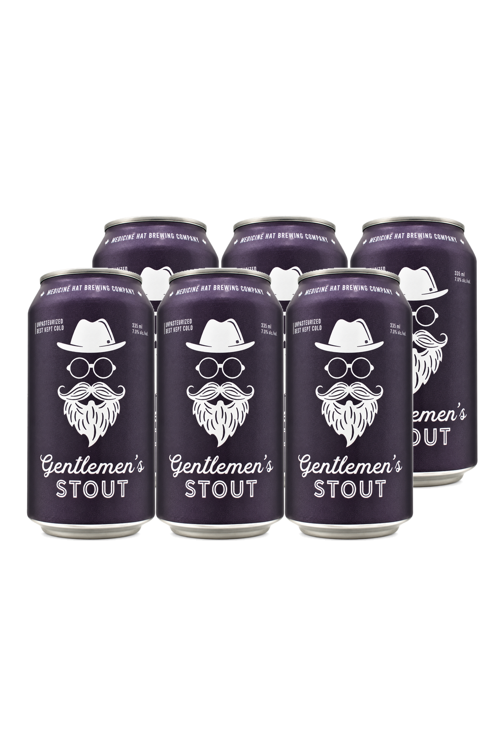 Medicine Hat Brewing Gentlemen's Stout — 6 x 355 ml