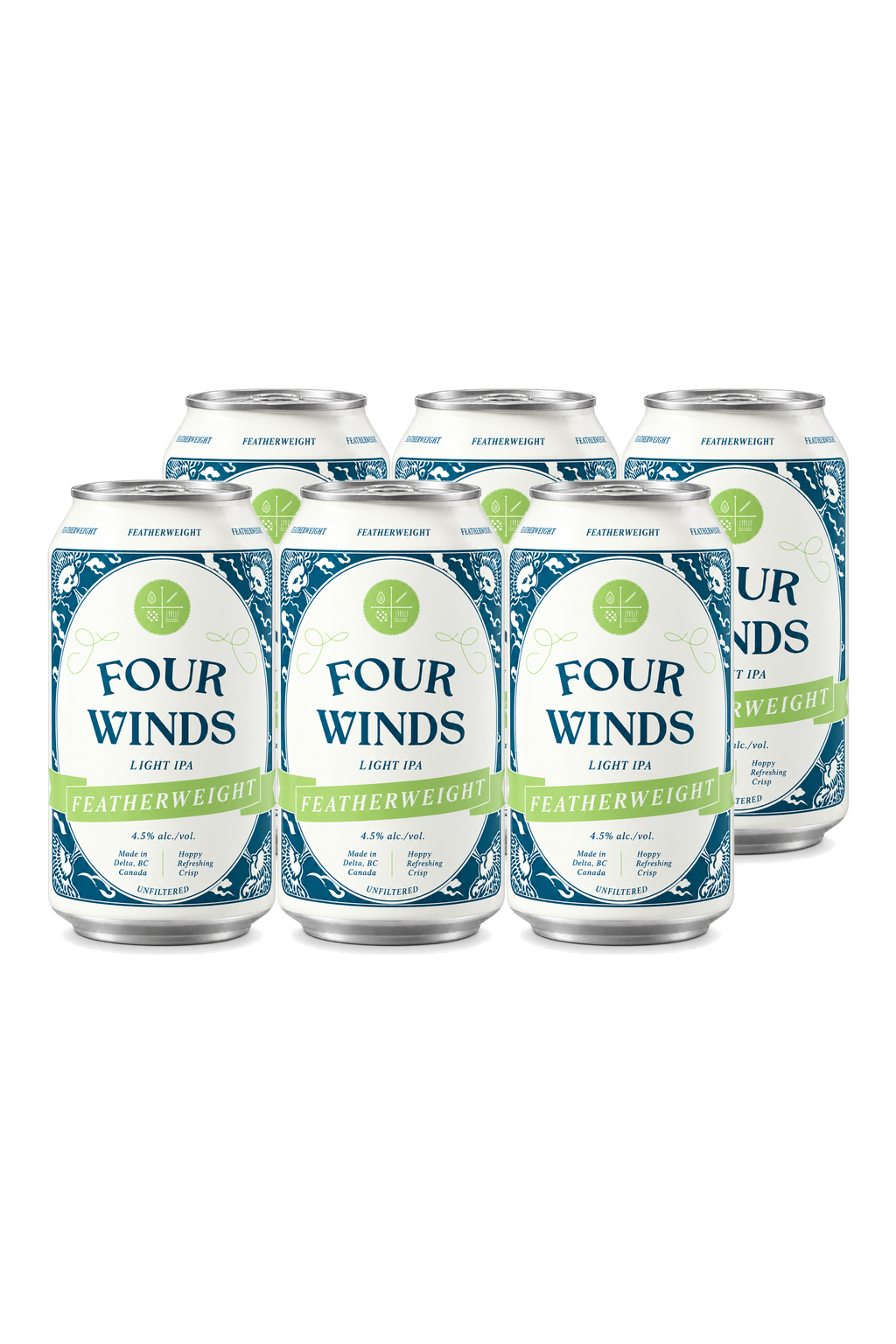Four Winds Featherweight Ipa — 6 x 355 ml