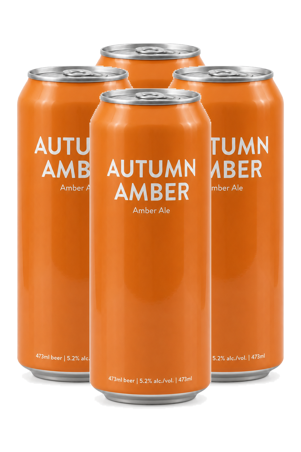 Born Brewing Autumn Amber — 4 x 473 ml