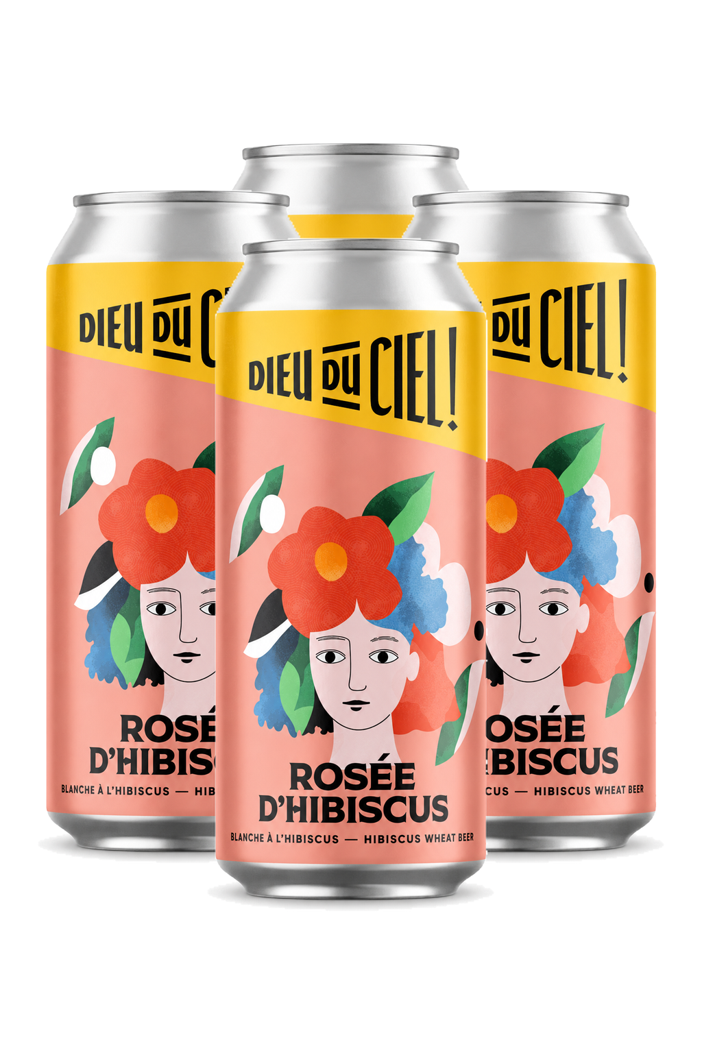 Dieu du Ciel Rosee d'Hibiscus — 4 x 473 ml