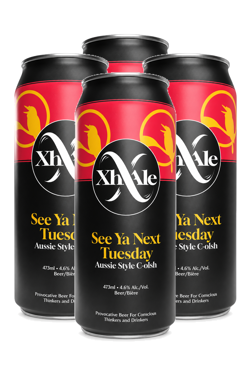 Xhale Brew Co See Ya Next Tuesday — 4 x 473 ml