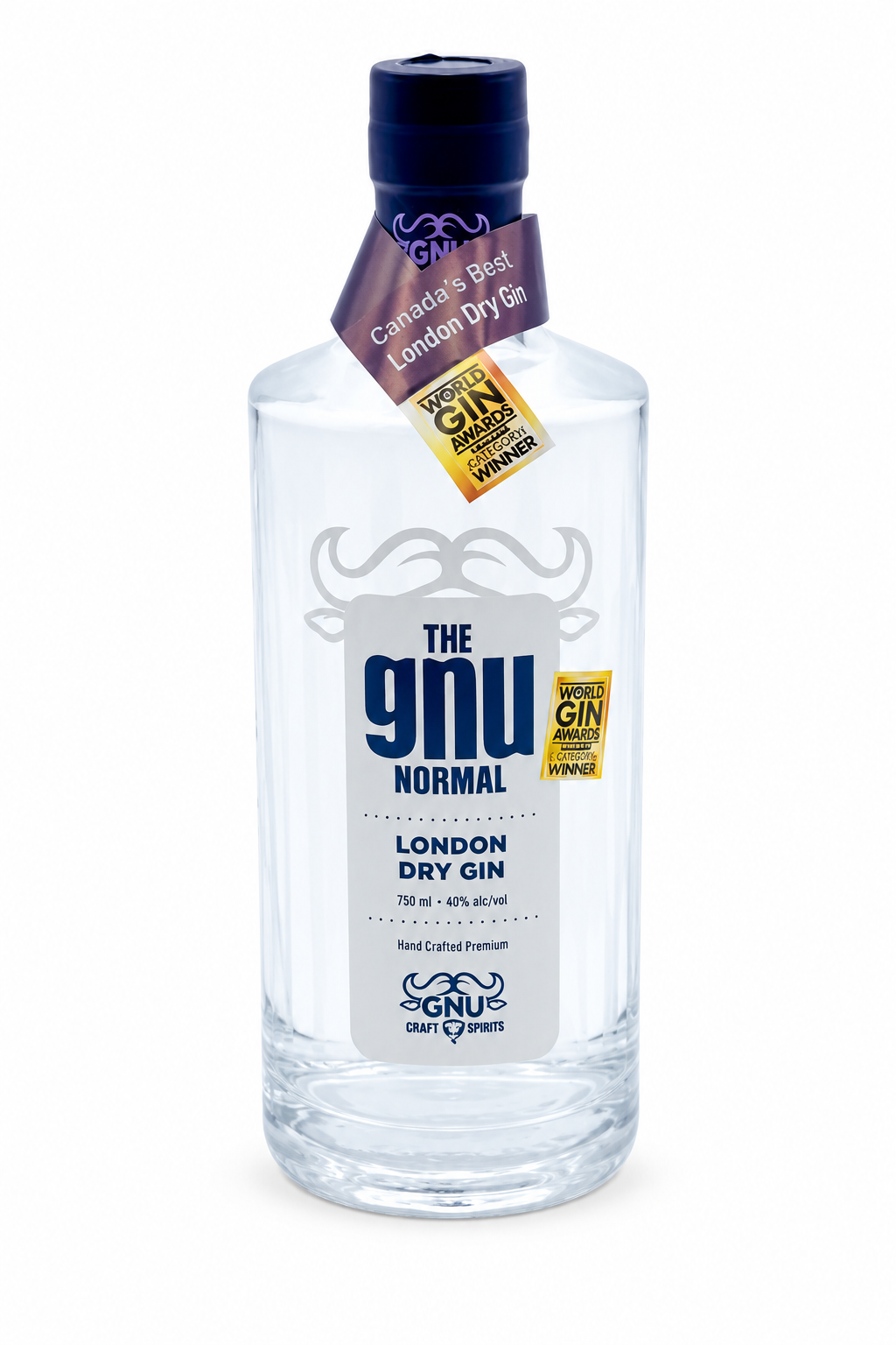 The Gnu Normal London Dry Gin — 750 ml
