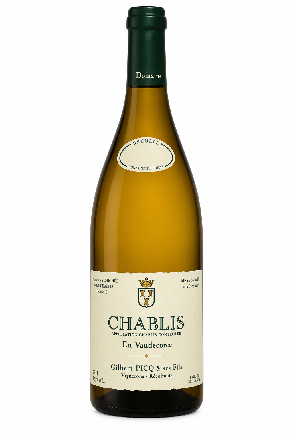 Gilbert Picq Chablis Vaudecource — single container