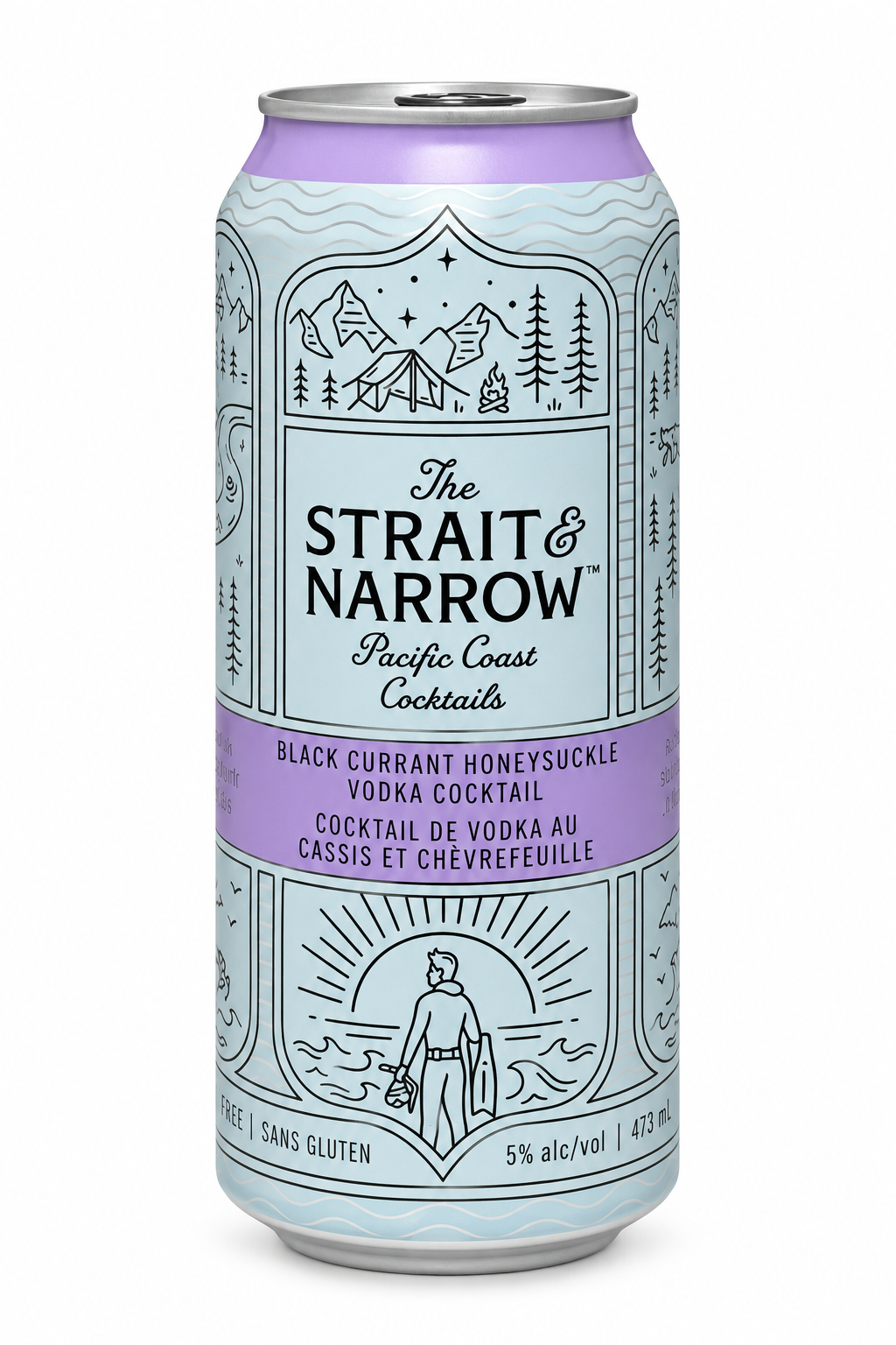 The Strait & Narrow Blackcurrant Honeysuckle