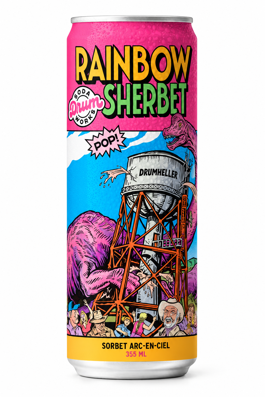 Drum Soda Works Rainbow Sherbet