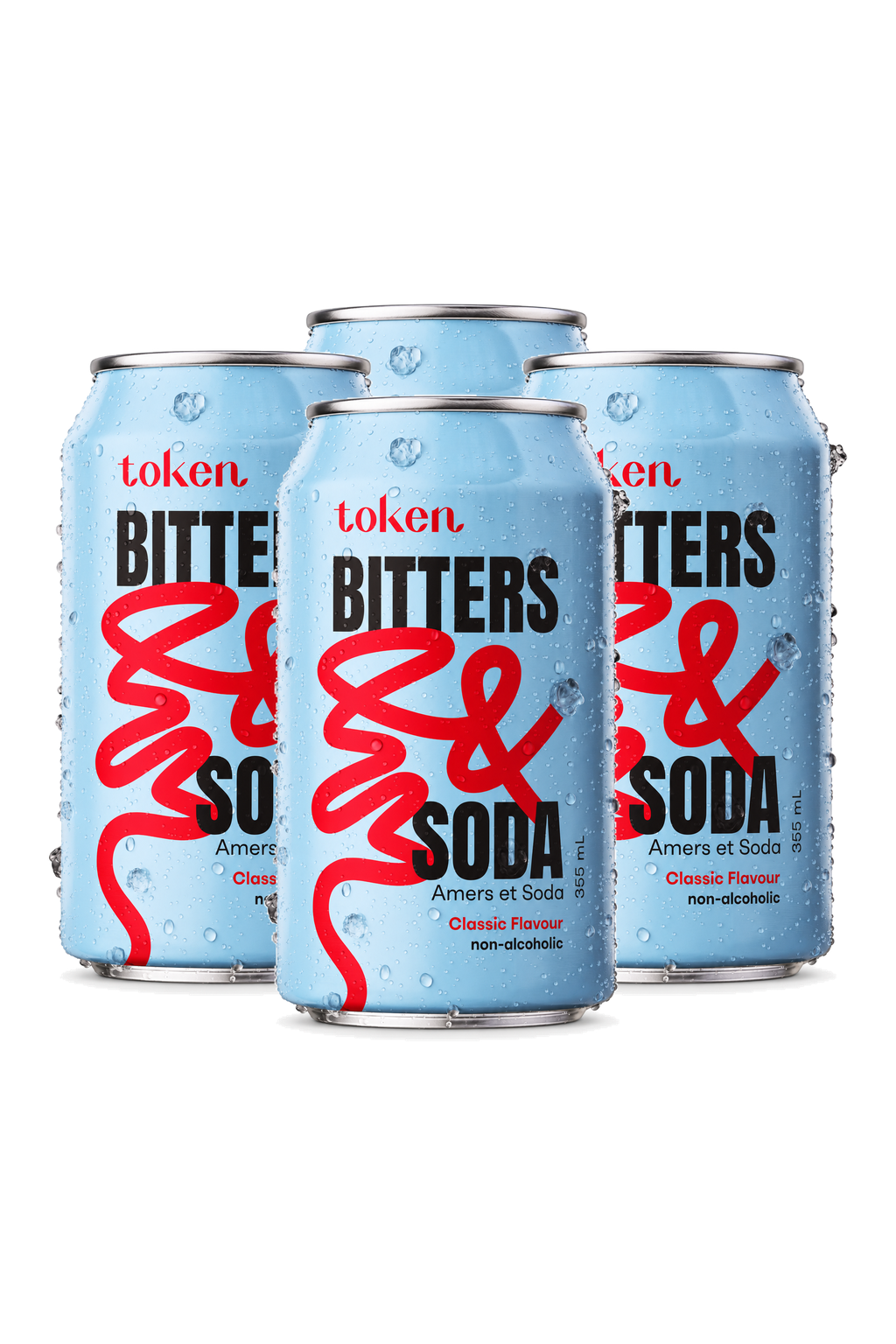 Token Bitters & Soda — 4 x 355 ml