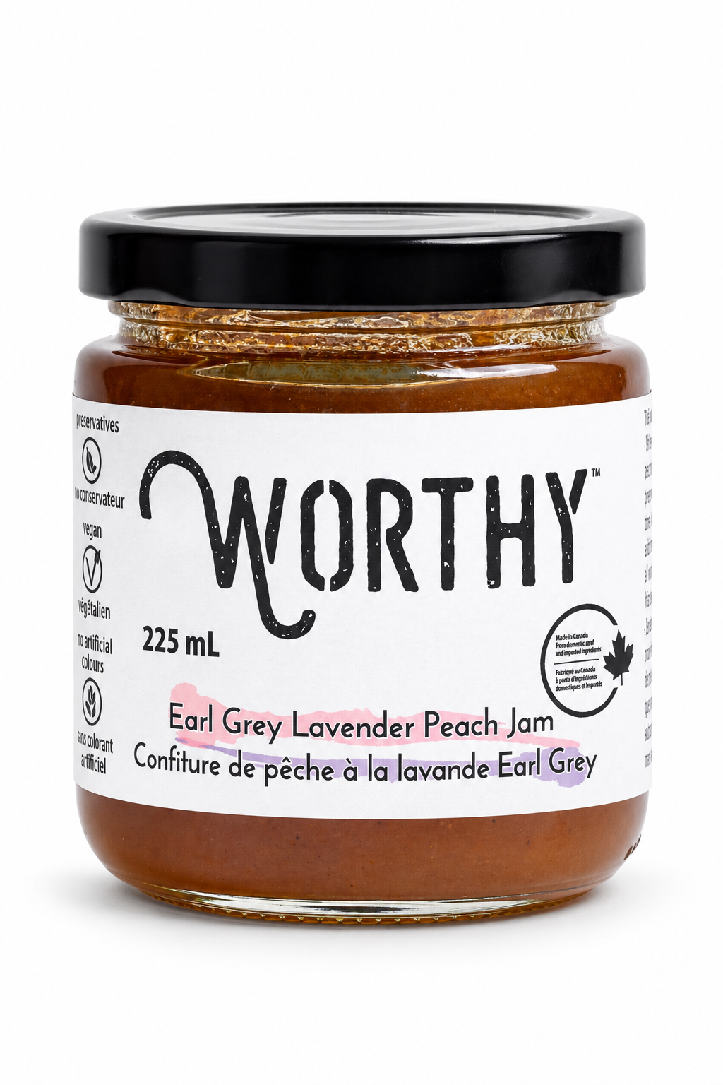 Worthy Jam - Earl Grey Peach Lavender