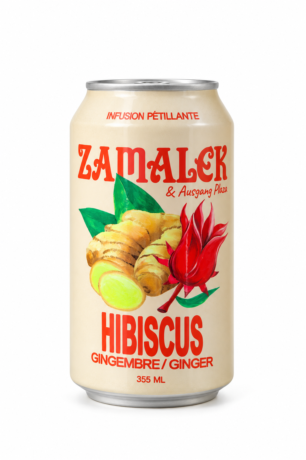 Zamalek Sparkling Hibiscus Beverage