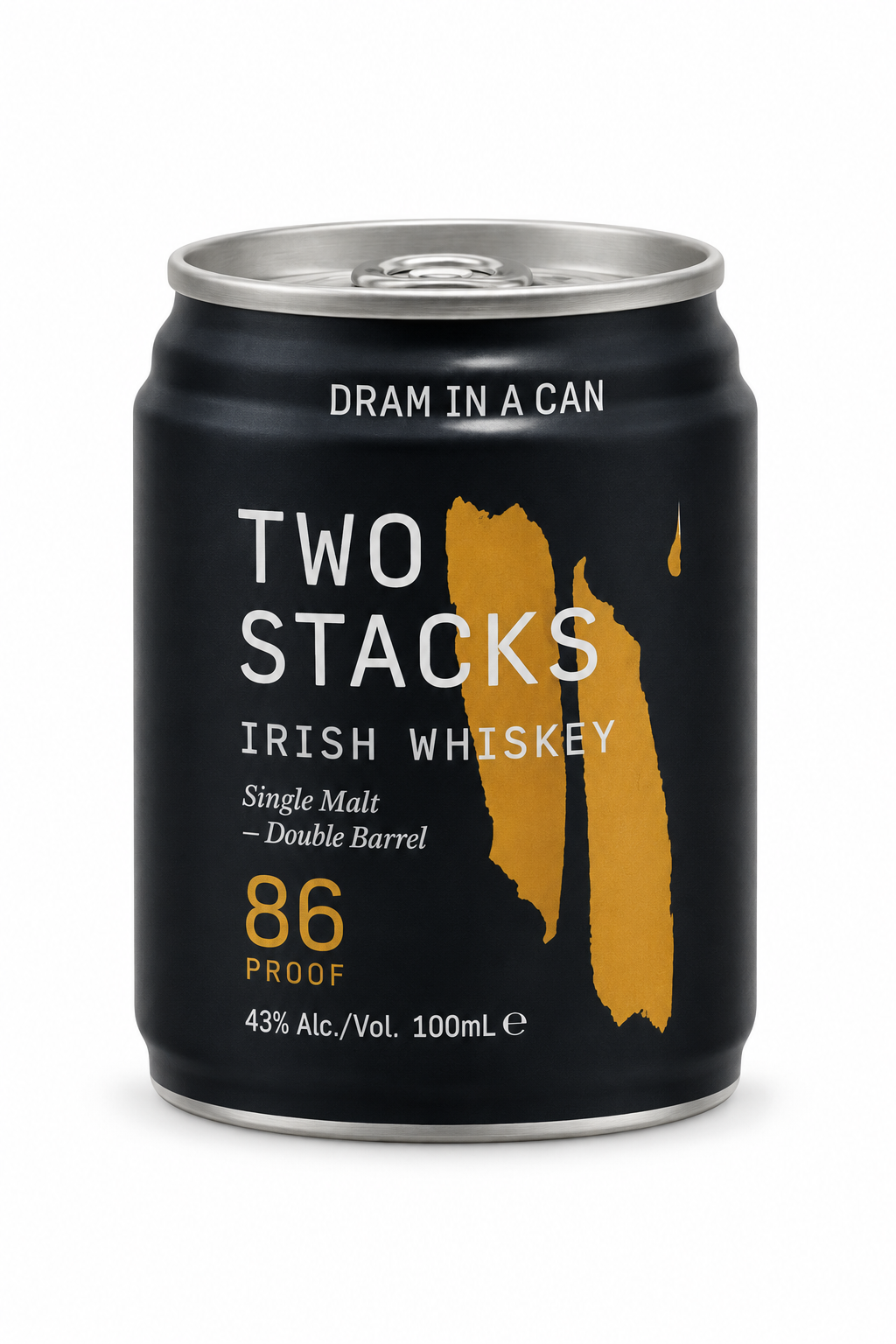 Two Stacks Single Malt Double Barrel Dram in a Can