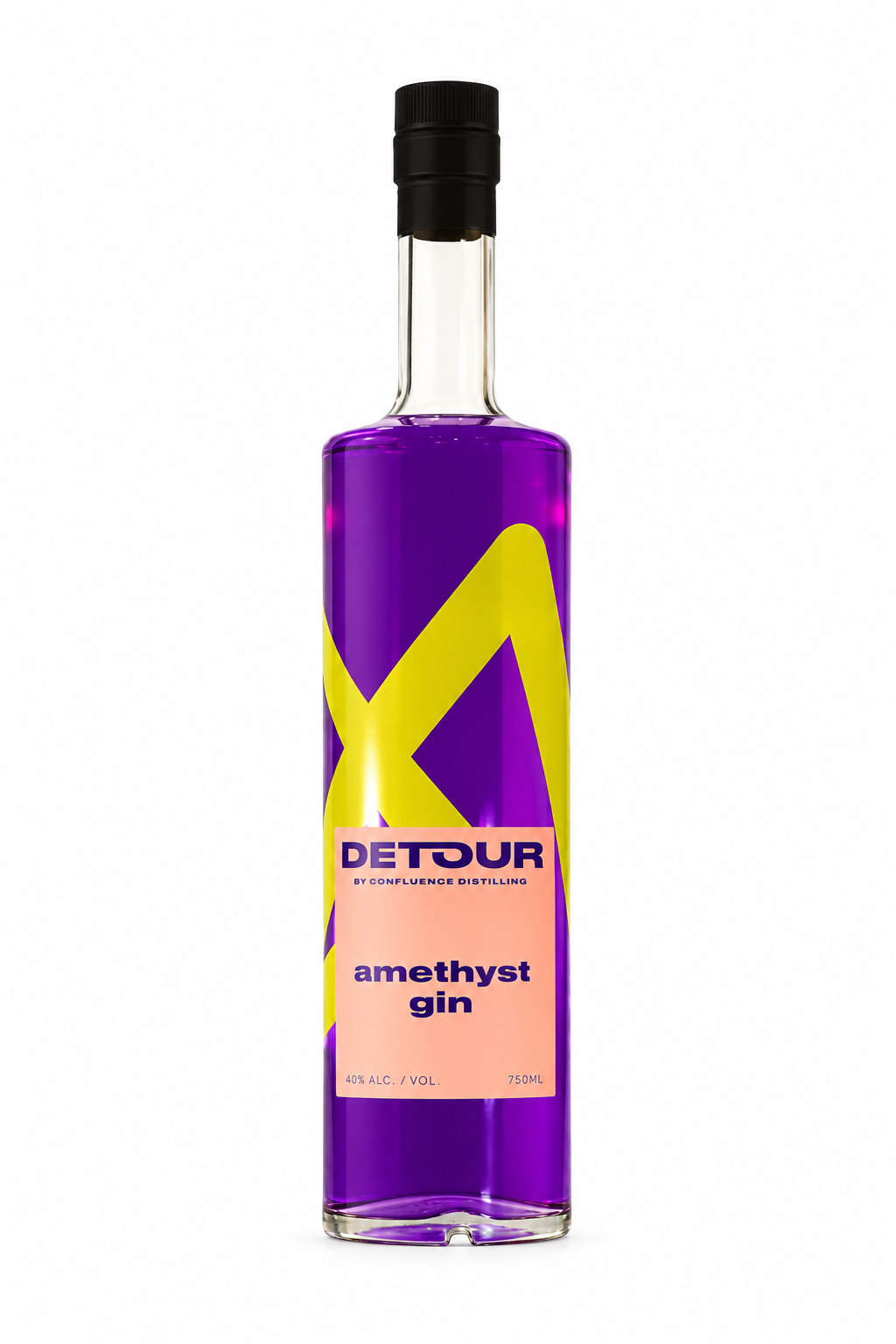 Detour Amethyst Gin by Confluence Distilling