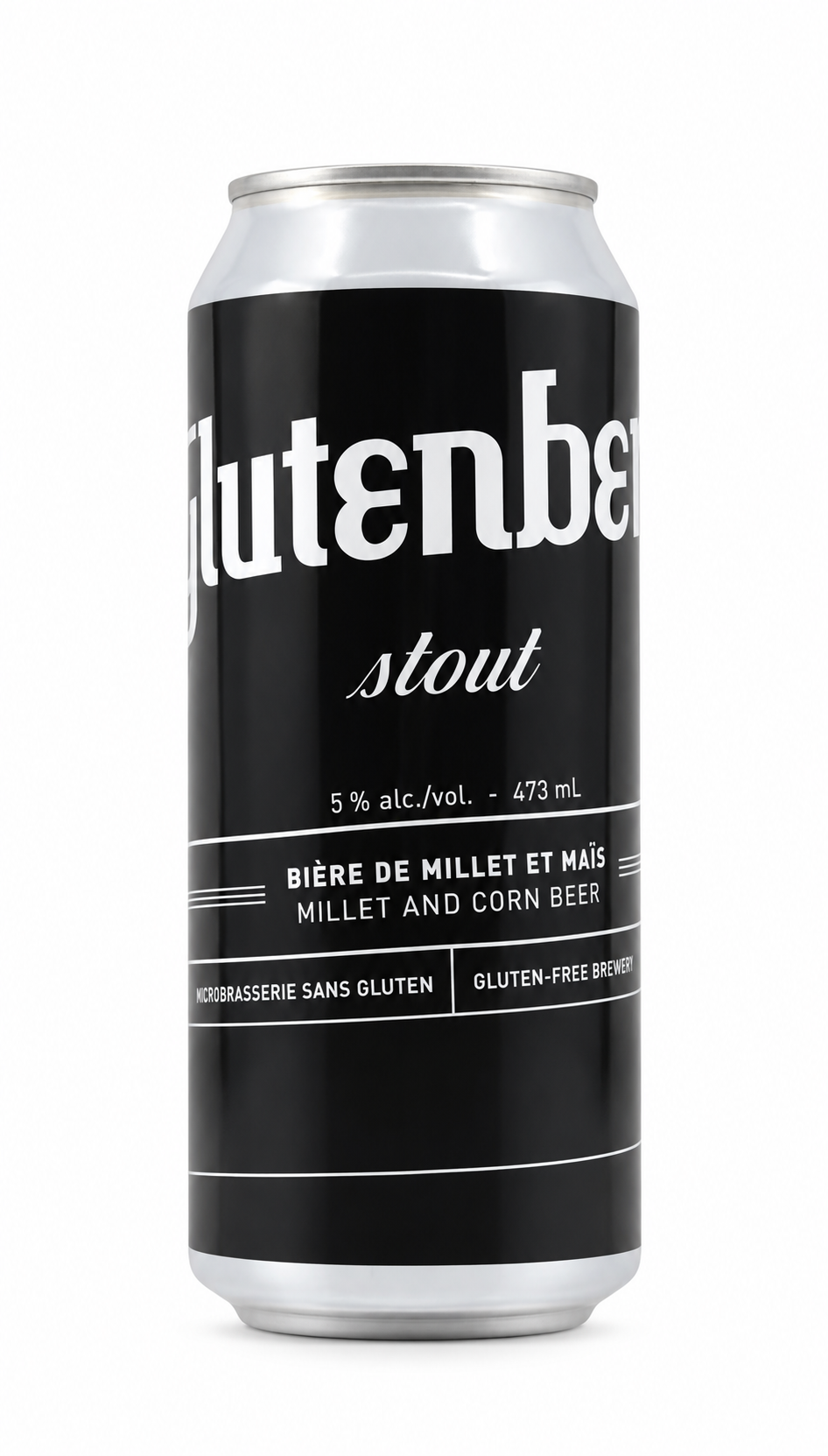 Glutenberg Gluten Free Stout — 473 ml