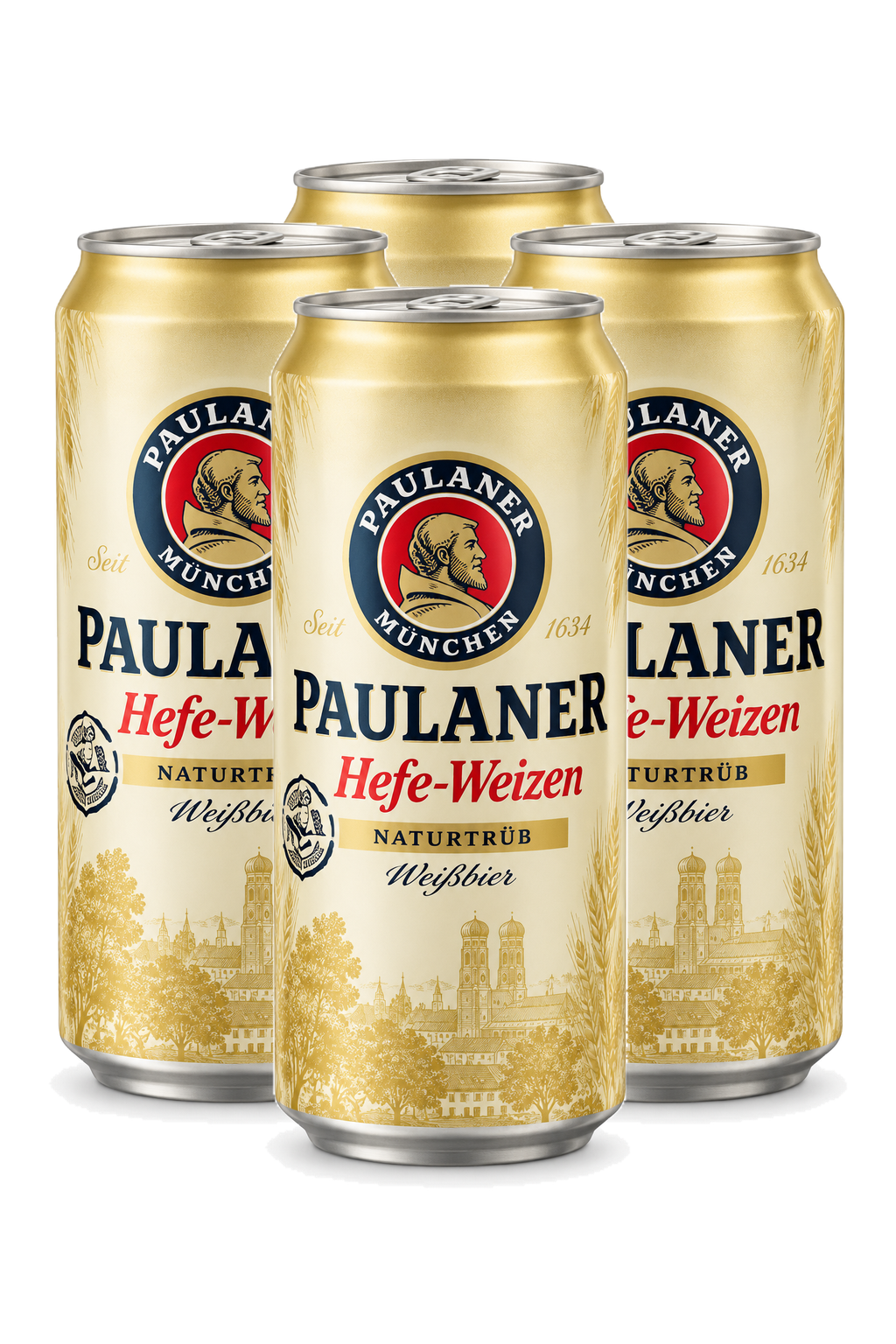 Paulaner Hefe-Weizen — 4 x 500 ml