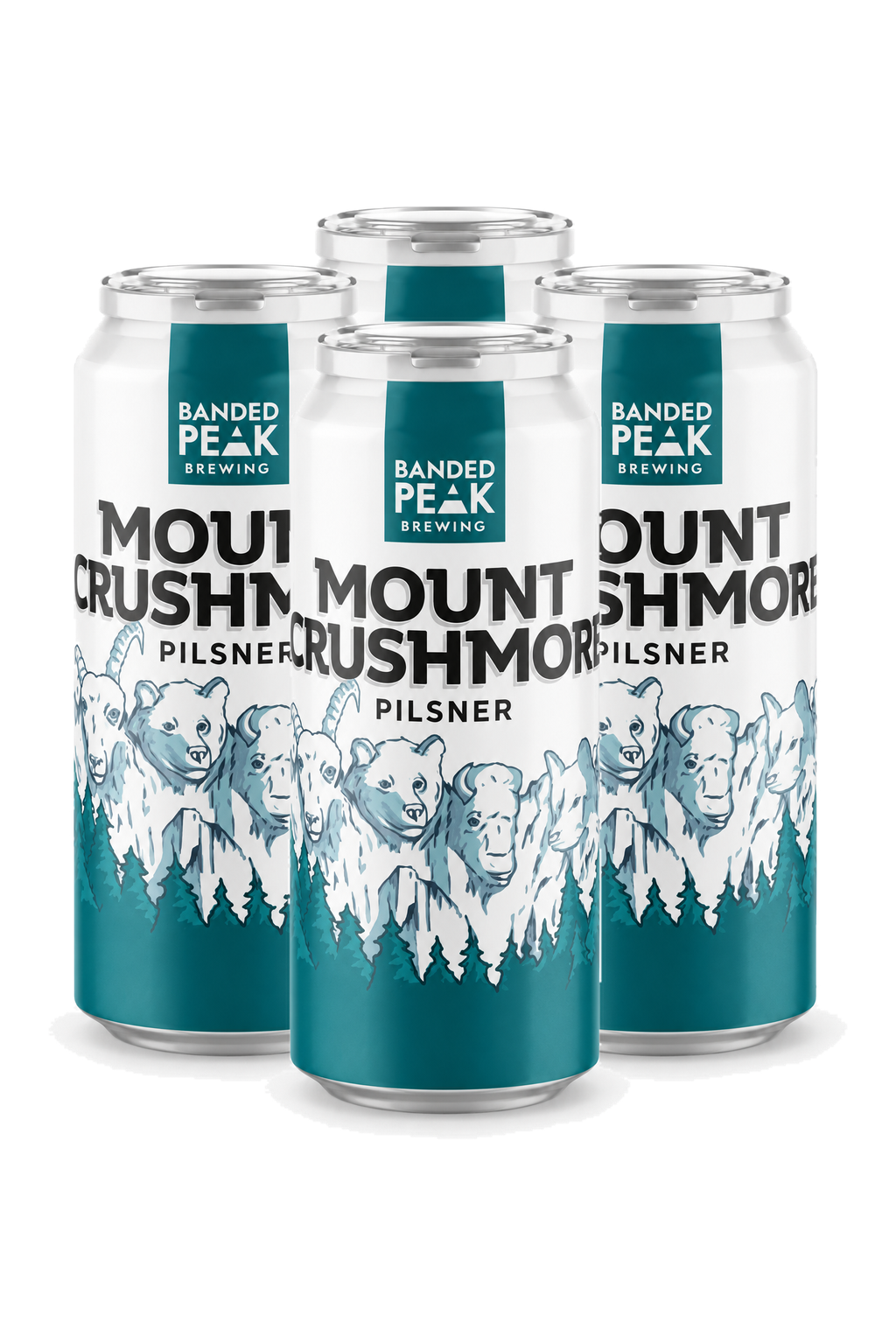 Banded Peak Brewing Mount Crushmore — 4 x 473 ml