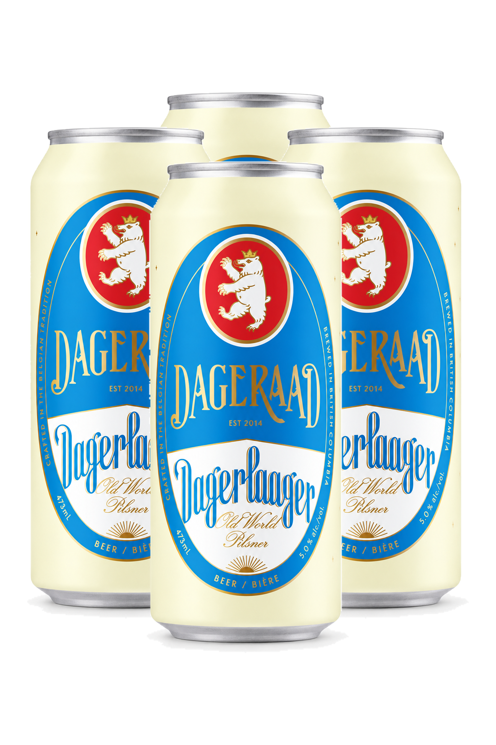 Dageraad Dagerlaager Old World Pilsner — 4 x 473 ml