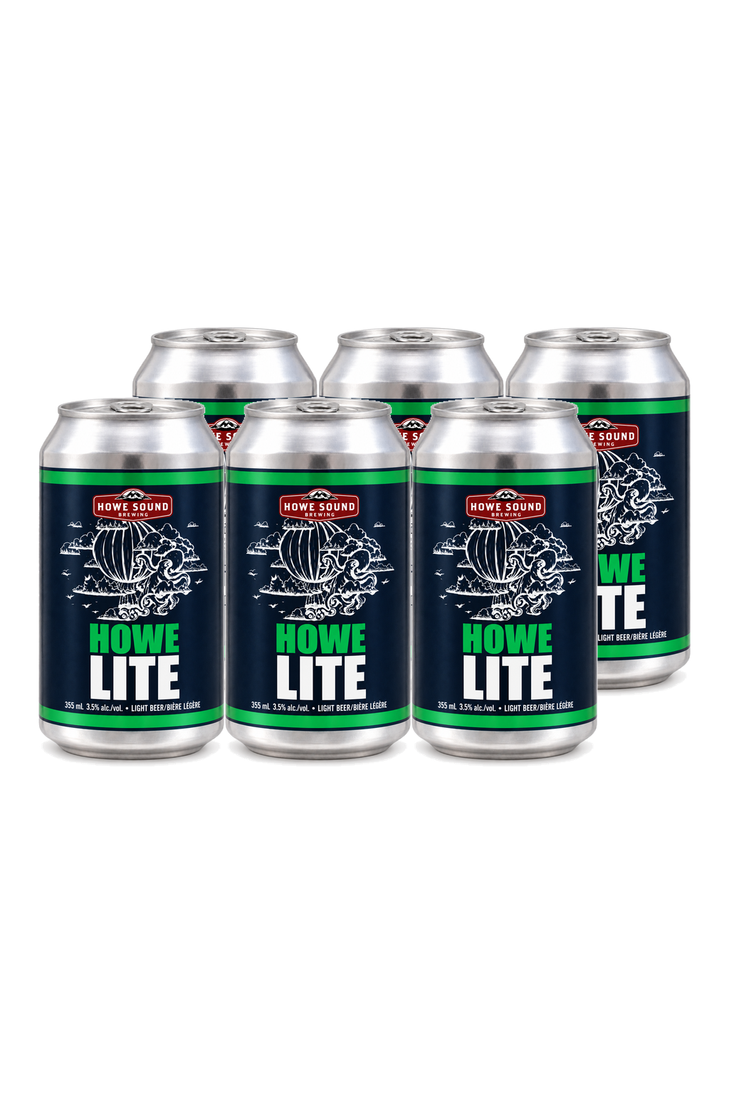 Howe Sound Howe Lite Lager — 6 x 355 ml