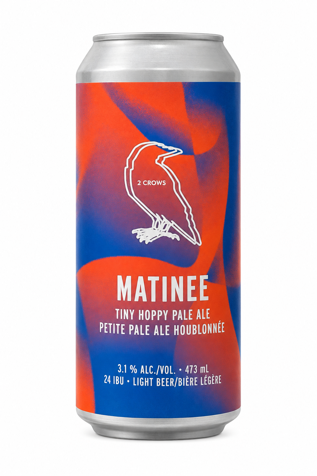 2 Crows Matinee Tiny Hoppy Pale Ale — 473 ml