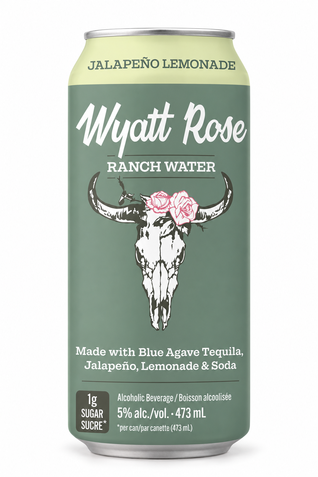 Wyatt Rose Jalapeno Lemonade — 473 ml
