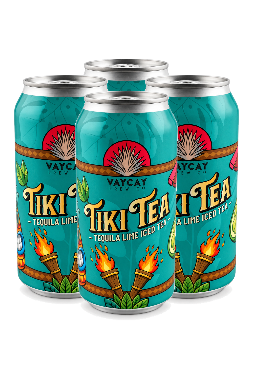 Vaycay Brewing Co - Tiki Tea — 4 x 355 ml