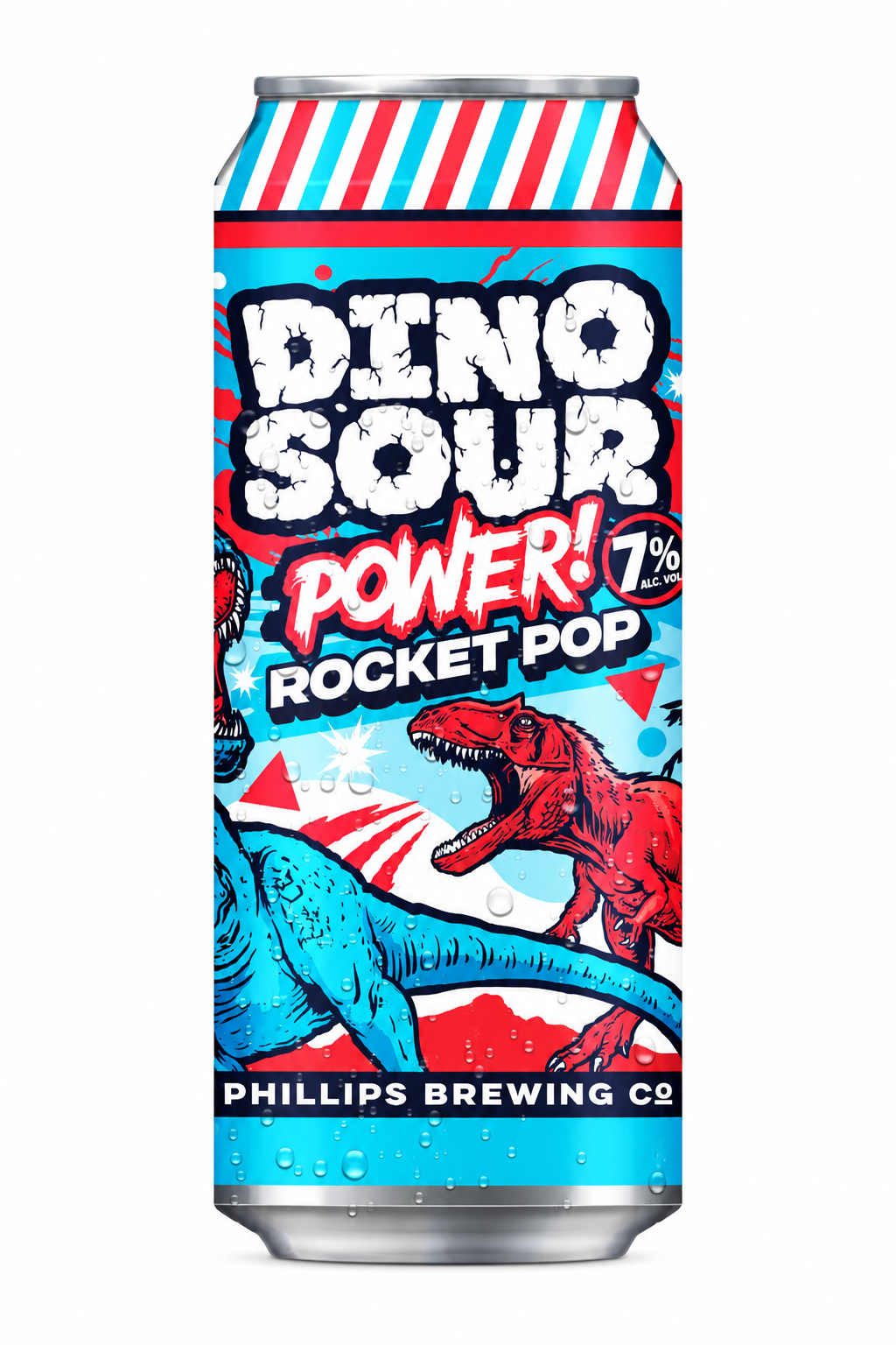 Phillips Dinosour Rocket Pop — 473 ml
